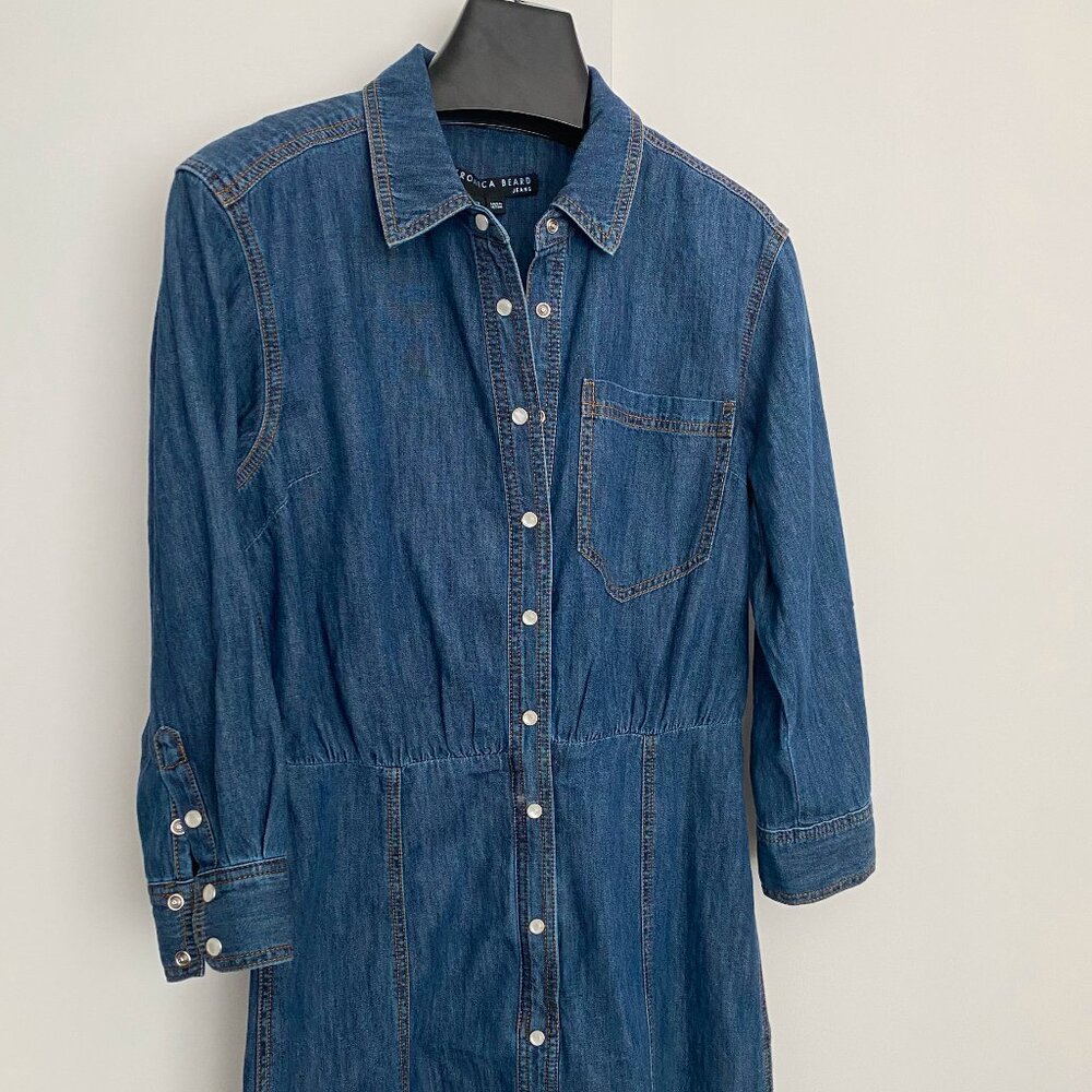 Veronica Beard Women's Denim Keston Mini Dress US Size 10 - New with Tags